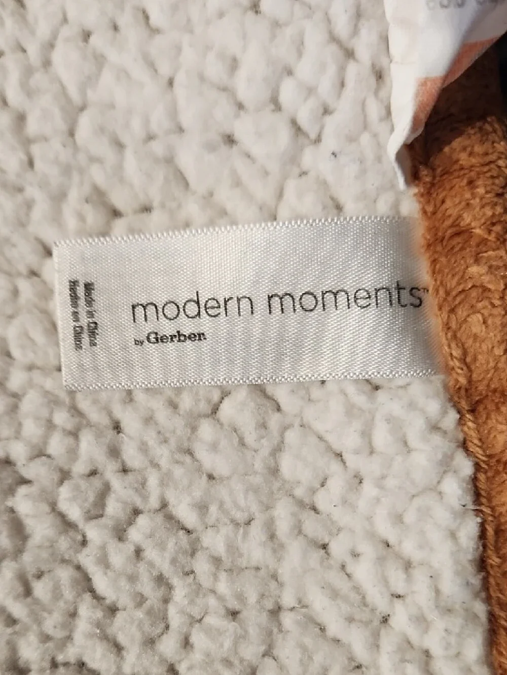 GERBER MODERN MOMENT BABY SHERPA ELEPHANT BLANKET